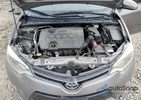 2016 Toyota Corolla L из США, поврежденный, VIN 2T1BURHE5GC580959
